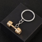 Dumbbell Korean Key Chain Couple Pendant