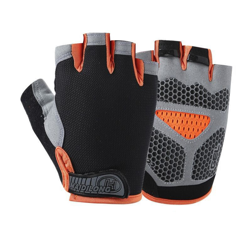 Fitness Gloves, Half Finger Sports Gloves, Cycling, Weightlifting.