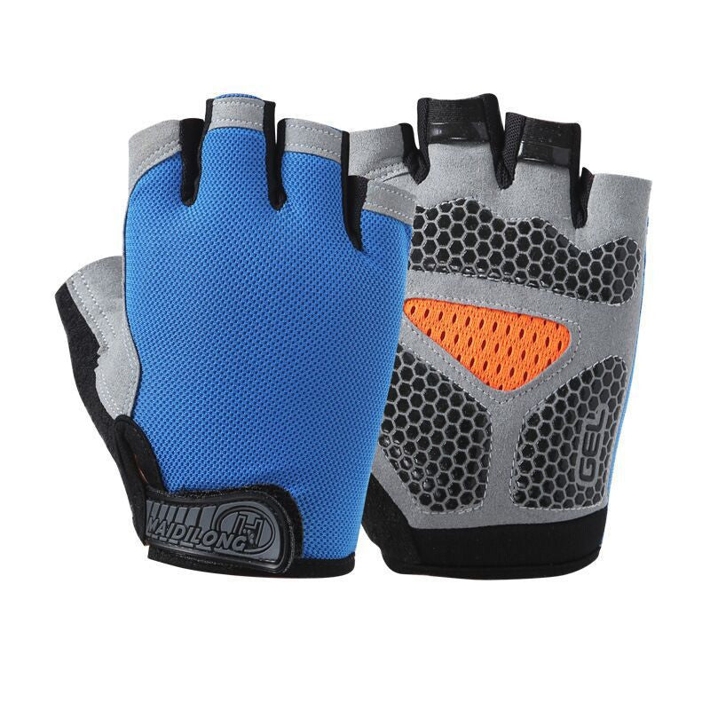 Fitness Gloves, Half Finger Sports Gloves, Cycling, Weightlifting.