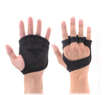 Breathable Weightlifting And Fitness Half-Finger Protector Gloves.
