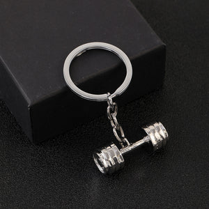 Dumbbell Korean Key Chain Couple Pendant