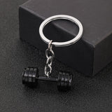 Dumbbell Korean Key Chain Couple Pendant