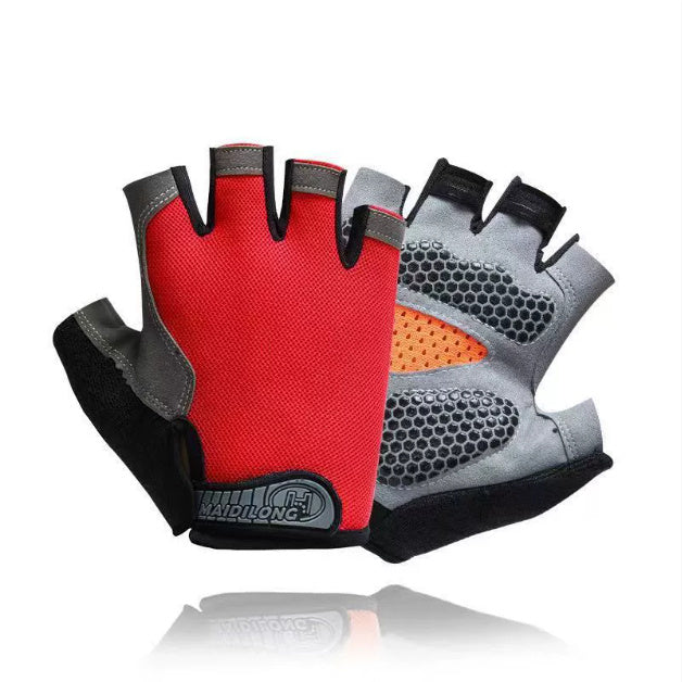 Fitness Gloves, Half Finger Sports Gloves, Cycling, Weightlifting.
