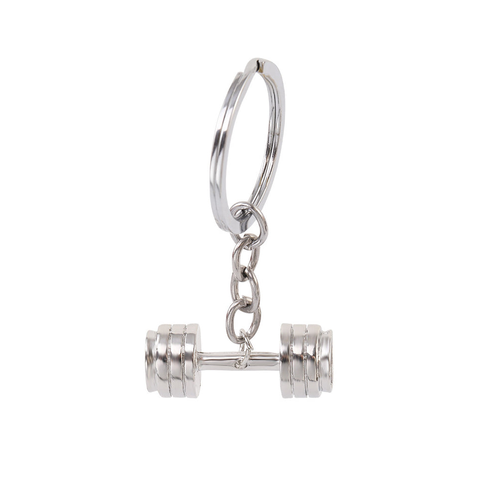 Dumbbell Korean Key Chain Couple Pendant
