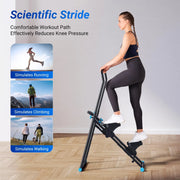 MERACH Stair Stepper for Home Gym Exercise New Version Vertical Climber Machine Full-Body Workout Compact Folding Cardio Stepper