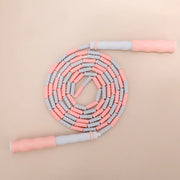 Bamboo Soft Beaded Skipping Rope.