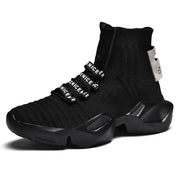 Plus Size High Top Massive Sports Sock Boot Men Sock Sneakers Men's Running Sport Shoes White Sports Shoes Men Knit Gym GME-1560