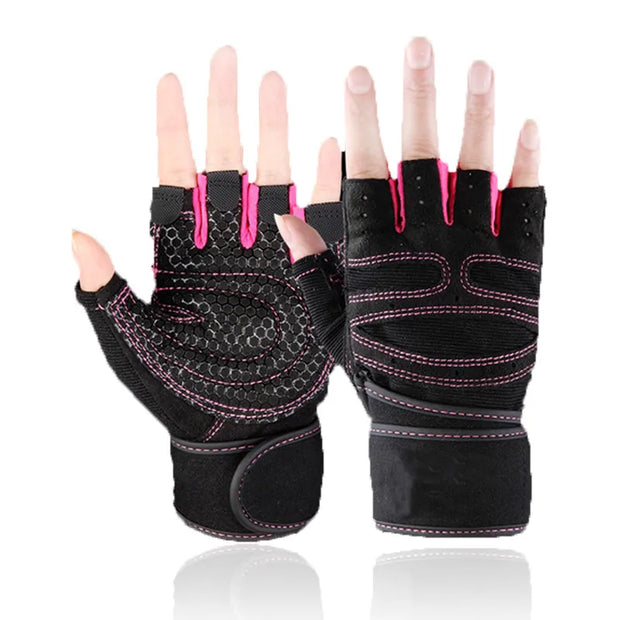 Anti-Slip Weight Lifting Gym Gloves