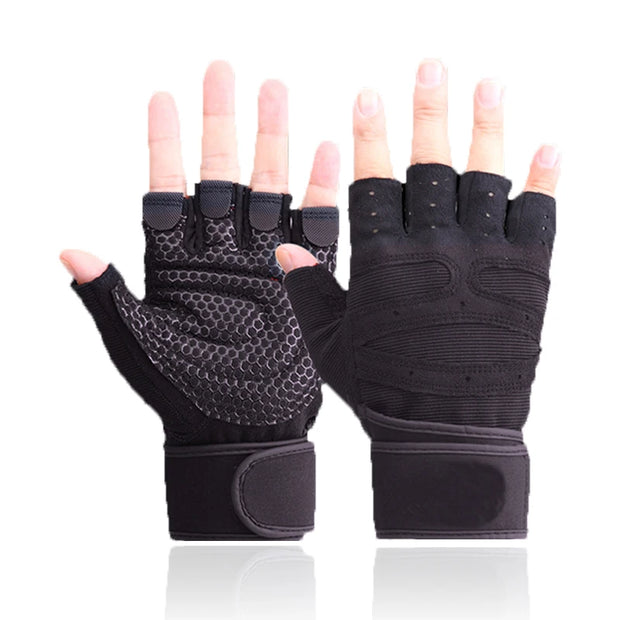 Anti-Slip Weight Lifting Gym Gloves