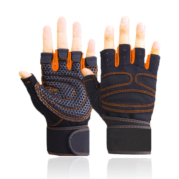 Anti-Slip Weight Lifting Gym Gloves