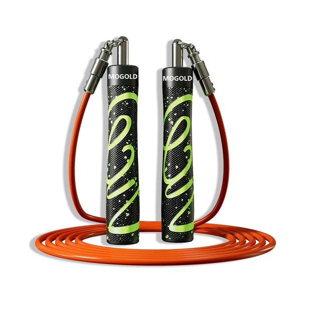 Mogold Professional Jump Rope Set Aluminum Alloy Handle