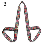 Multicolor Sports Accessories Fitness Exercise Stretch Carry Straps Yoga Belt Sport Sling Shoulder Yoga Mat Strap Belts