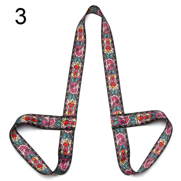 Multicolor Sports Accessories Fitness Exercise Stretch Carry Straps Yoga Belt Sport Sling Shoulder Yoga Mat Strap Belts