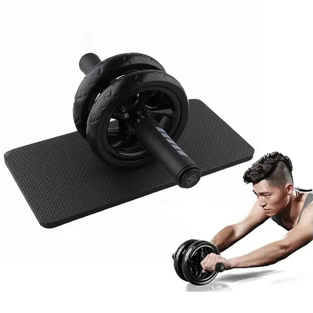 AB Roller Wheel With Knee Pad And Resistance Bands AB Roller Workout