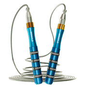 Self-Locking Bearing Skipping Rope, Aluminum Alloy Handle, Adjustable Rope Length.