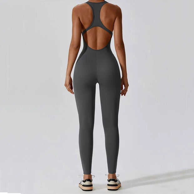 Women's Jumpsuit Wear Overall Outfit push-up Activewear For Yoga, Pilates And Fitness.