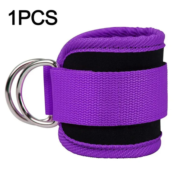 1PC Padded Ankle Straps Ankle Straps for Cable Machines Double D-Ring Fitness Ankle Cuffs for Gym Workouts Rebate Leg Extensions