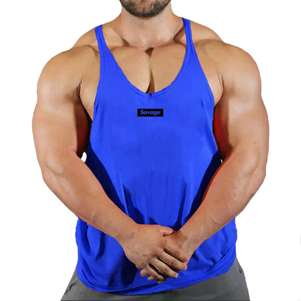 mens tank tops shirt fitness clothing vest sleeveless cotton.