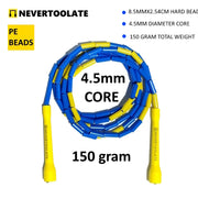 NEVERTOOLATE hard beaded fitness freestyle jump rope.