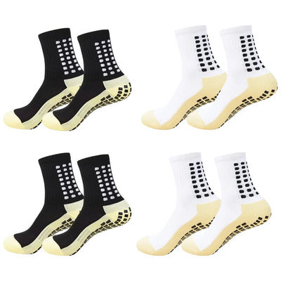 4 Pairs Non-Slip Sports Socks