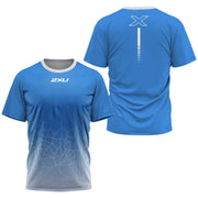 Men's T Shirt Fitness Breathable Short Sleeve Loose O-Neck Top.