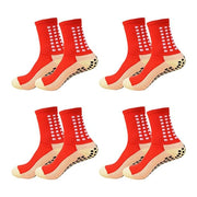 4 Pairs Non-Slip Sports Socks