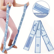 Elastic Resistance Band For Yoga Pilates And Auxiliary Stretching.