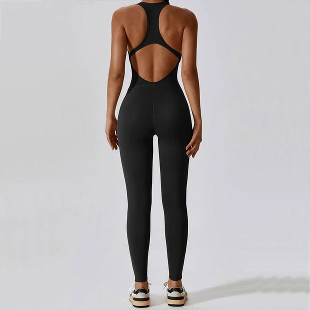 Women's Jumpsuit Wear Overall Outfit push-up Activewear For Yoga, Pilates And Fitness.