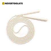 NEVERTOOLATE beaded skipping rope long handle freestyle and  crossfit