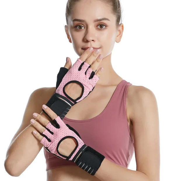 Half-Finger Weight Lifting Gloves