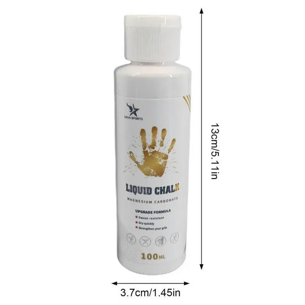 Liquid Chalk Sports Magnesium Powder Weight Lifting Anti Slip Cream Grip.