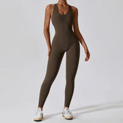 Women's Jumpsuit Wear Overall Outfit push-up Activewear For Yoga, Pilates And Fitness.