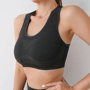 Women's Breathable Sports Bra, Top Push Up Fitness And Yoga  Underwear.