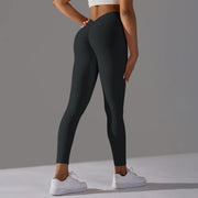 Yoga Leggings Back V Butt Sexy Leggings Women Yoga Pants Fitness Workout Gym Running Leggings High Waist Active Wear Tight Pants