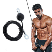 Gym Wire Rope Fitness Cable Pulley Machine System Heavy Duty Steel Rope For Home Gym LAT Pulldown Lift Load Workout Bodybuilding