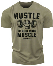 Summer Men's Fitness T-shirt High Quality Short Sleeve.