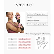 Half-Finger Weight Lifting Gloves