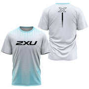 Men's T Shirt Fitness Breathable Short Sleeve Loose O-Neck Top.