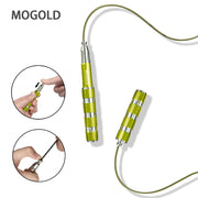 Mogold Telescopic Jump Rope, Aluminum Alloy Handle.