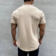 Men's Fitness Loose Casual Lifestyle Wear T-shirt Streetwear.