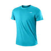 Men's Quick Dry Short Sleeve Moisture Wicking Round Neck.