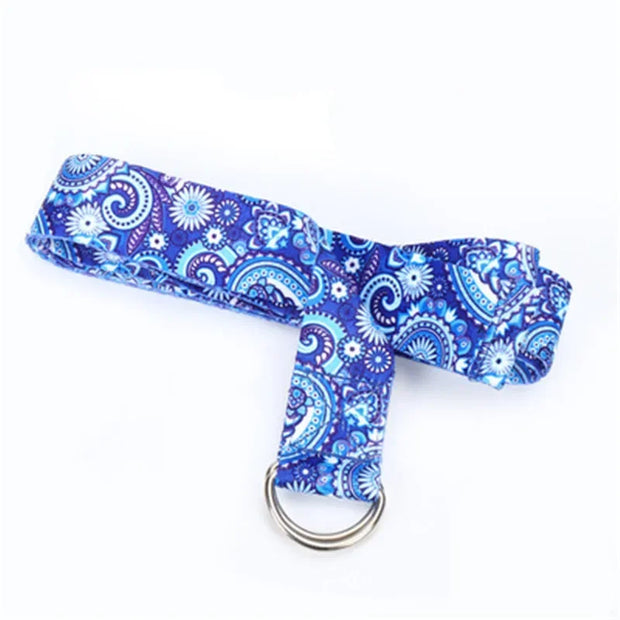 Multi-Colors Yoga Stretching Belt, Fitness Sports Accessories Resistance Hip Elastic Band.