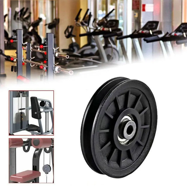 Nylon Bearing Pulley Wheel for Gym Fitness Equipment Cable Machine Part Wear Resistance 50/60/70/88/90/100/105/110/115/120/158mm