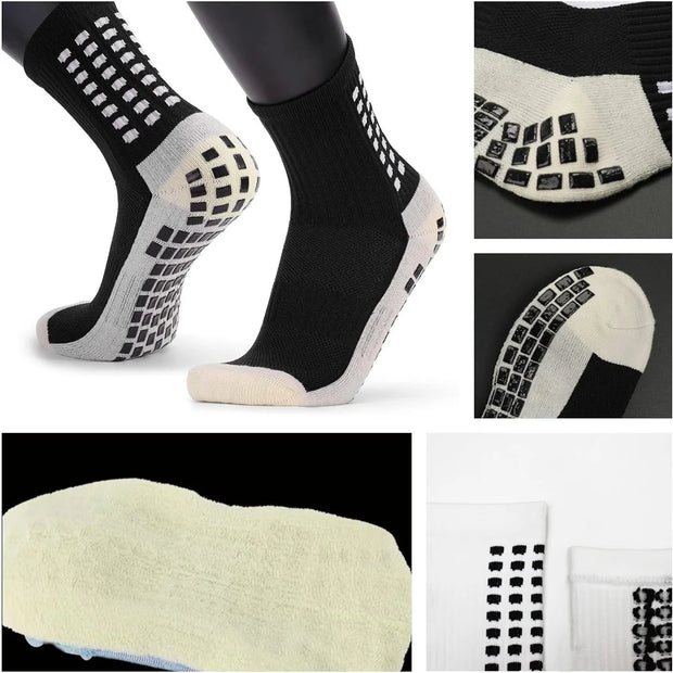 4 Pairs Non-Slip Sports Socks