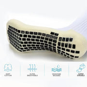 4 Pairs Non-Slip Sports Socks