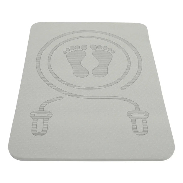 Skipping Mat Non Slip, Multi-function Carpet Portable. TPE Shock-absorbing.