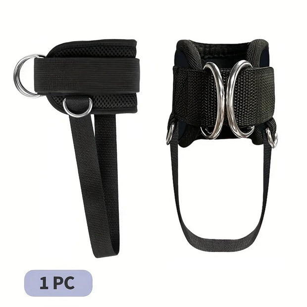 1PC Padded Ankle Straps Ankle Straps for Cable Machines Double D-Ring Fitness Ankle Cuffs for Gym Workouts Rebate Leg Extensions