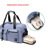 Large Fitness Bag Sports Handbag Women Dry Wet Shoes Pocket Single Shoulder Crossbody Swimming Yoga Gym Travel Backpack Duffel