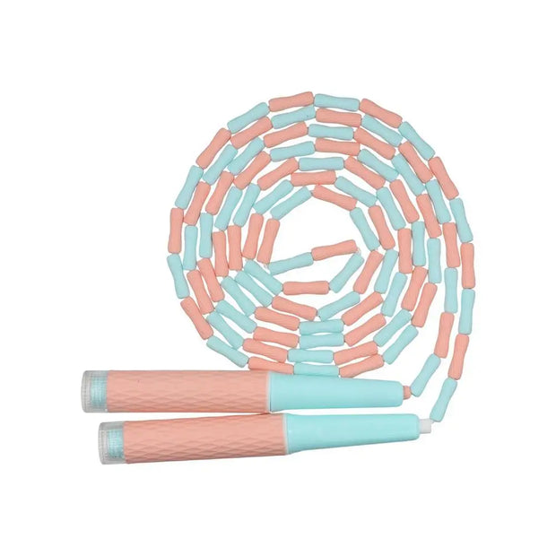 Soft Beaded Skipping Rope Strong Flexibility and Portable.