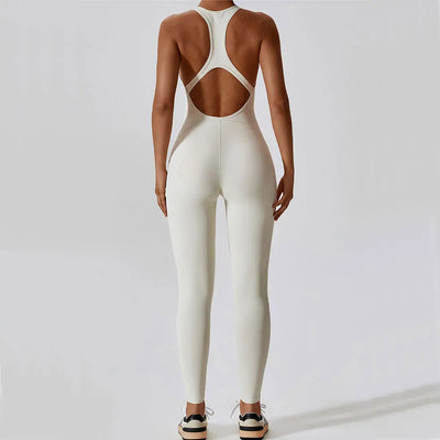 Women's Jumpsuit Wear Overall Outfit push-up Activewear For Yoga, Pilates And Fitness.